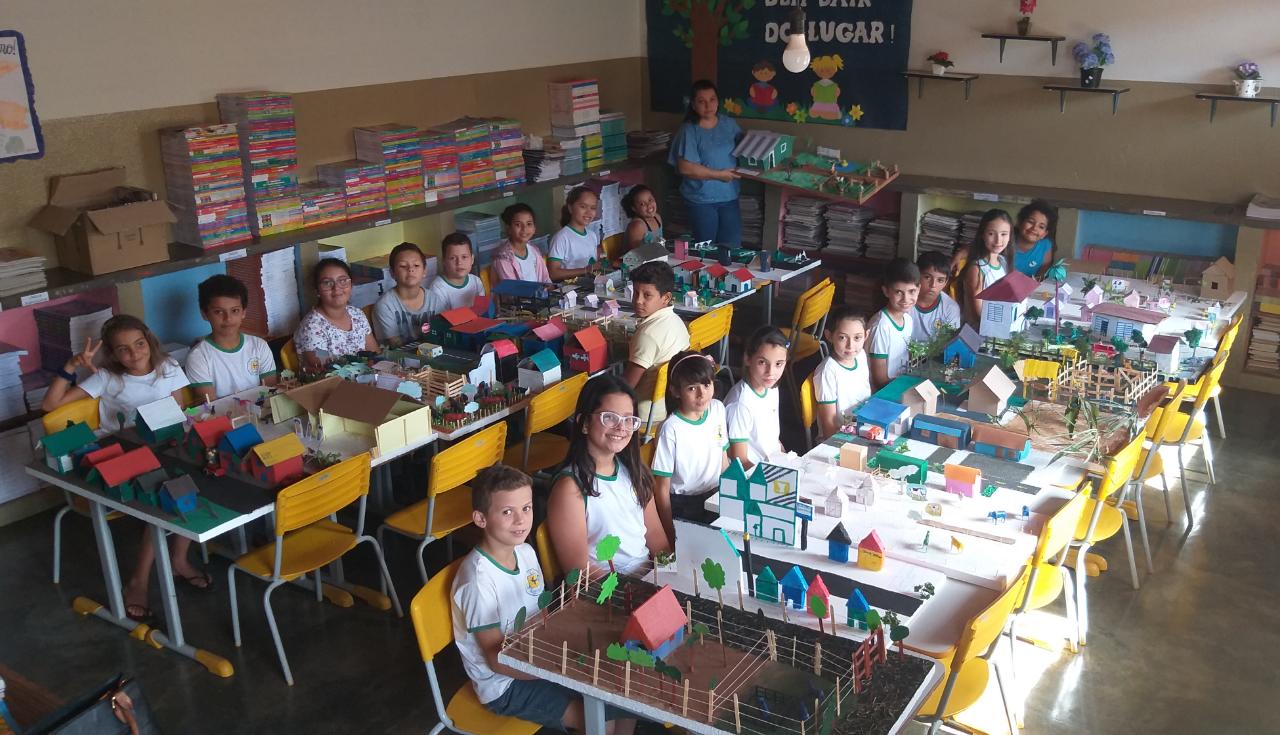 Alunos Produzem Maquetes Na Escola Jos Martins Alameu