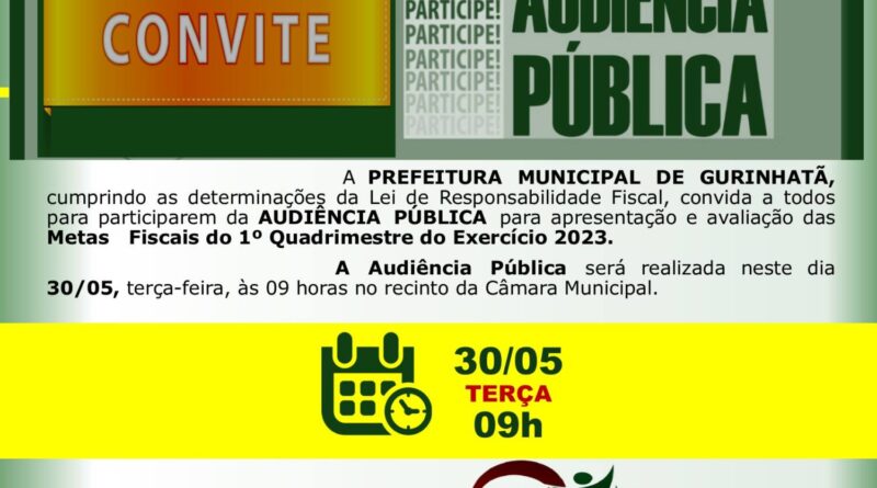 Audiência Pública 30-05-2023
