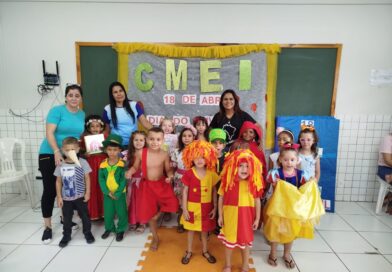 CMEI Menino Jesus promove ação especial em comemoração ao Dia do Livro