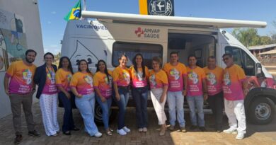 Gurinhatã recebe Vacimóvel para reforçar imunização no município e no Distrito de Flor de Minas