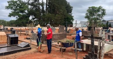 Prefeitura de Gurinhatã realiza limpeza dos cemitérios de Gurinhatã e Flor de Minas em preparação para o Dia de Finados Prefeitura de Gurinhatã realiza limpeza dos cemitérios de Gurinhatã e Flor de Minas em preparação para o Dia de Finados