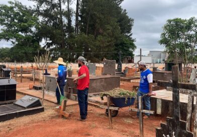 Prefeitura de Gurinhatã realiza limpeza dos cemitérios de Gurinhatã e Flor de Minas em preparação para o Dia de Finados Prefeitura de Gurinhatã realiza limpeza dos cemitérios de Gurinhatã e Flor de Minas em preparação para o Dia de Finados
