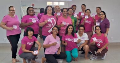 Prefeitura de Gurinhatã realiza ação do Outubro Rosa com foco em hábitos saudáveis e qualidade de vida