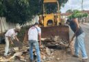 Prefeitura de Gurinhatã intensifica trabalho de retirada de entulhos nas ruas e avenidas