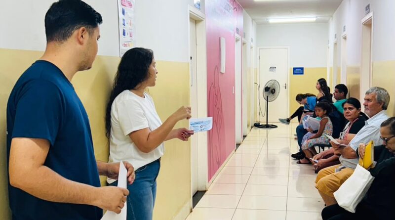 Secretaria de Saúde de Gurinhatã promove ação educativa sobre a importância do calendário vacinal